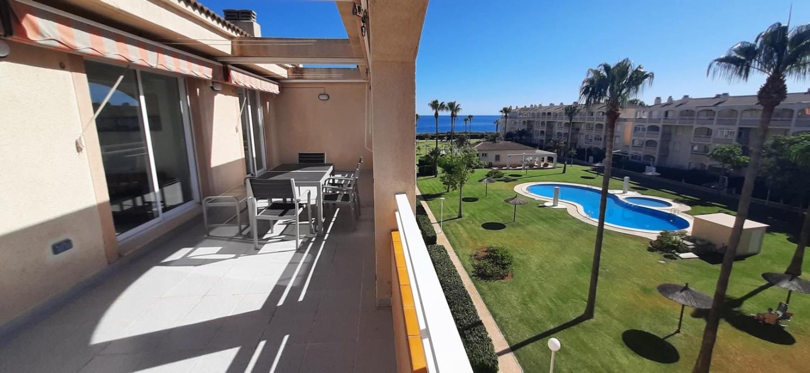 Appartement Atico En Urb Bahia De Denia De Vacaciones Mar Por Medio Extérieur photo
